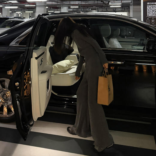 ROMI STUDIO“松弛自在”康赛妮山羊绒绵羊毛宽松休闲裤 RWBWXT1527 商品图3