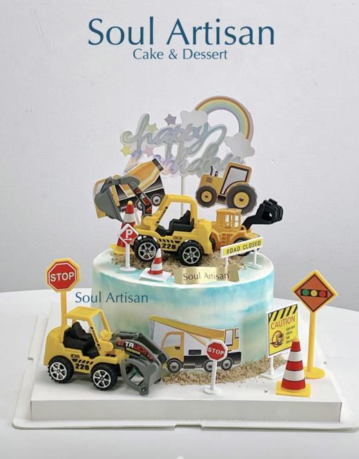 挖土机蛋糕3 商品图0