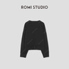 ROMI STUDIO“温暖如初”绵羊毛圆领宽松厚款套头毛衫 RW24WS71148 商品缩略图1