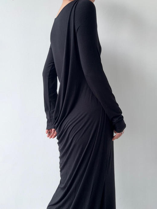 ranyepersonal｜dress 解构针织黑色连衣裙 [ 黑TOUCH24DR03-2 ] 商品图1