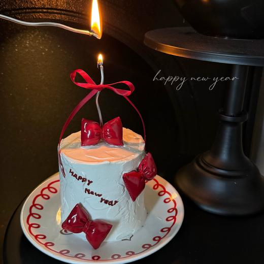 蝴蝶结happy  new year 商品图0