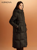 【商场同款】阿菁娜2024冬季新款蓄热抗寒连帽长款羽绒服A29D216059 商品缩略图2