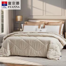 【6楼】富安娜舒柔羊毛冬厚被/格赛菲  咖啡色，零售价1980/2180元，活动价439/499元