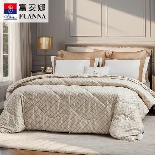 【6楼】富安娜舒柔羊毛冬厚被/格赛菲  咖啡色，零售价1980/2180元，活动价439/499元 商品图0