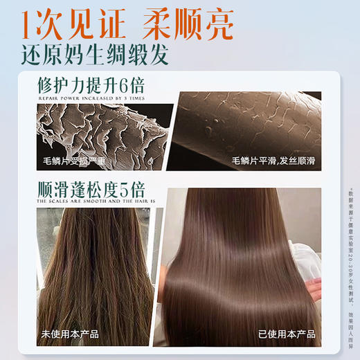 儒意角蛋白柔顺光泽护发膜1000ml 修复干枯毛躁顺滑免蒸多肽角蛋白护发素|儒意官方商城 商品图2