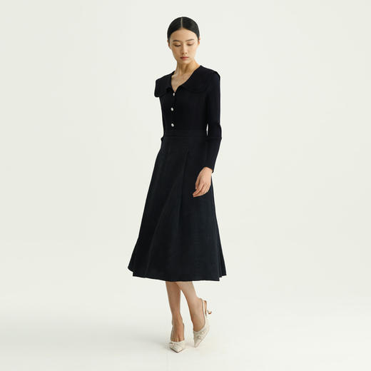 戴布拉芬针织连衣裙L28A318 商品图1