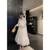 EKOOL4/28新品【月下白茶花】仿真丝V领连衣裙+吊带裙叠穿两件套 商品缩略图2