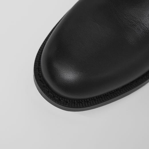 ROMI STUDIO“极简主义”100%意大利进口牛皮长筒骑士靴RW24LP31247 商品图3