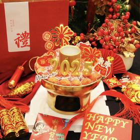 新年的第一个草莓小火锅 100%甄选丹东奶油草莓 动物淡奶油 时令鲜果夹心