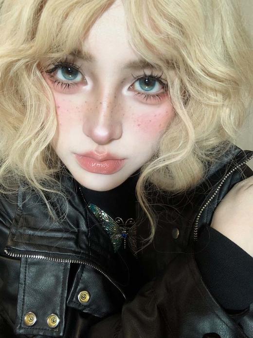 mimipark 美瞳半年抛 碧光蝶语 直径14.5mm着色13.8mm 商品图6