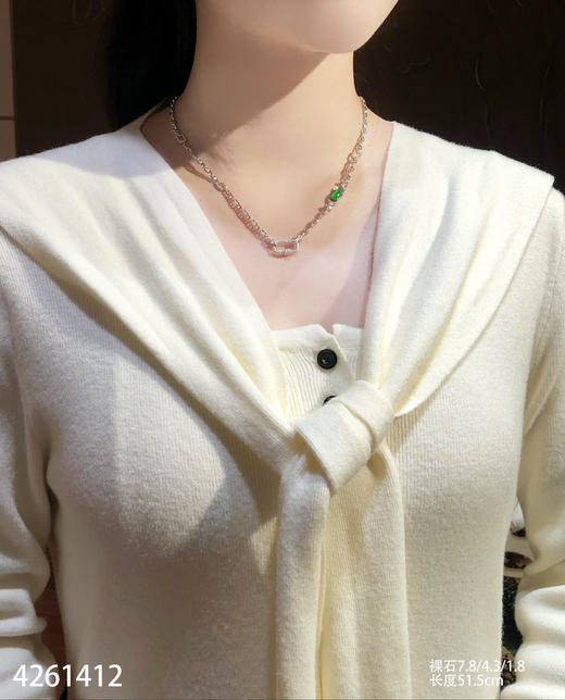 4261412，水滴链子。具体价格微信咨询 商品图4