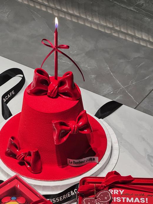 新年蝴蝶结·奶油霜蛋糕 商品图0