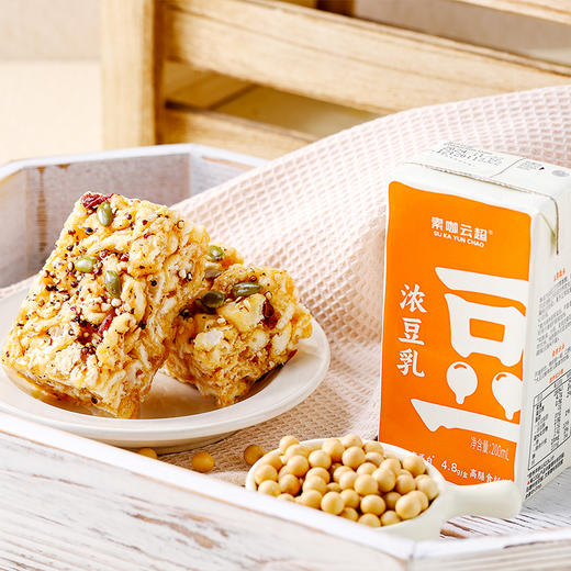 素食浓豆乳 植物蛋白饮料 净素配料 营养轻食 早餐豆浆奶 商品图3