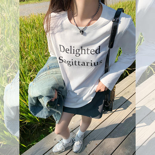 【110元任选2件】字母短袖T 商品图4