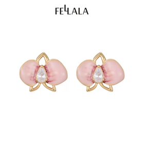 2楼Fellala/翡拉拉「灵兰」系列耳骨夹气质时尚小清新耳饰货号924414502吊牌价569现价512