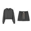 EKOOL衣库 ~慵懒出击~长袖圆领卫衣裙裤两件套早春穿搭套装女 商品缩略图2