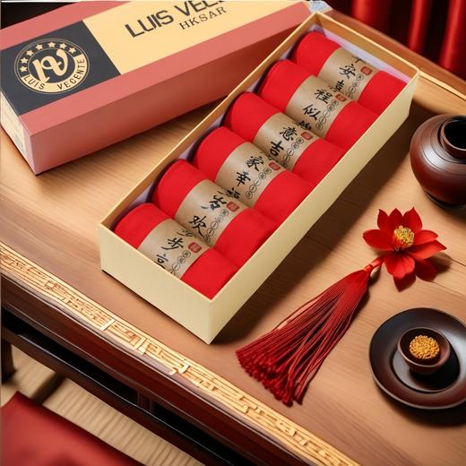 LUISVVECENTE百福袜 | 新年穿红袜，红红火火一整年【均码】 商品图3
