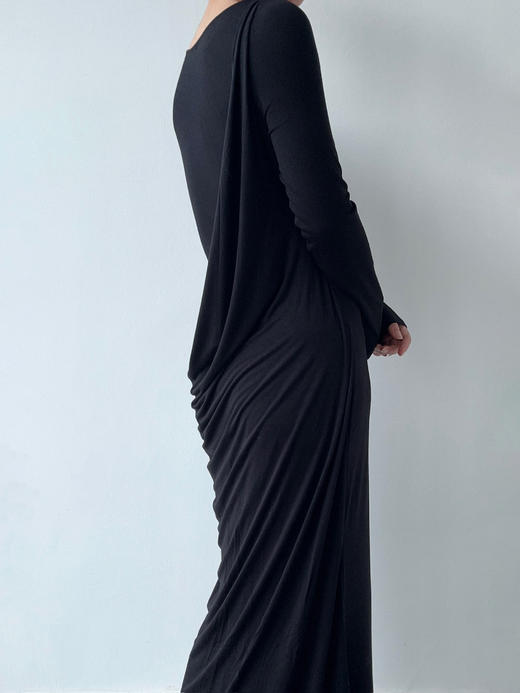 ranyepersonal｜dress 解构针织黑色连衣裙 [ 黑TOUCH24DR03-2 ] 商品图6