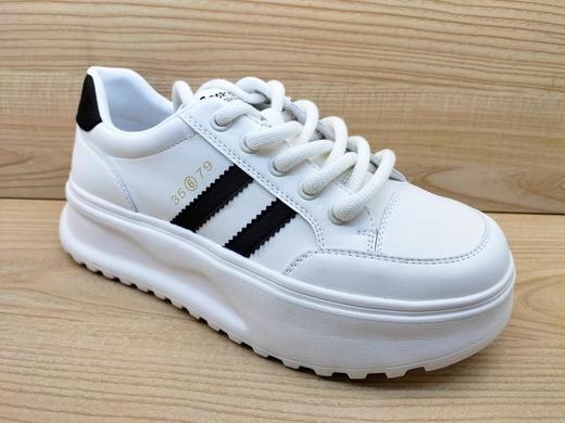 春季新品24130003纯牛皮舒适软底防滑休闲皮鞋女单鞋 商品图1