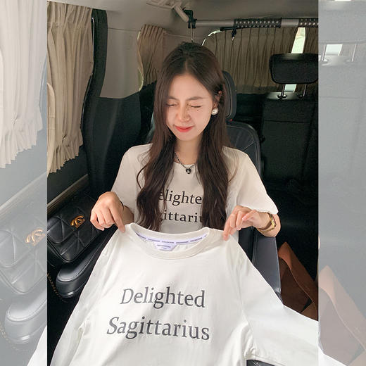 【110元任选2件】字母短袖T 商品图1