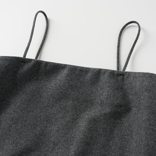 ROMI STUDIO“优雅格雷”山羊绒绵羊毛混纺吊带连衣裙 RW24WLG0015 商品图2