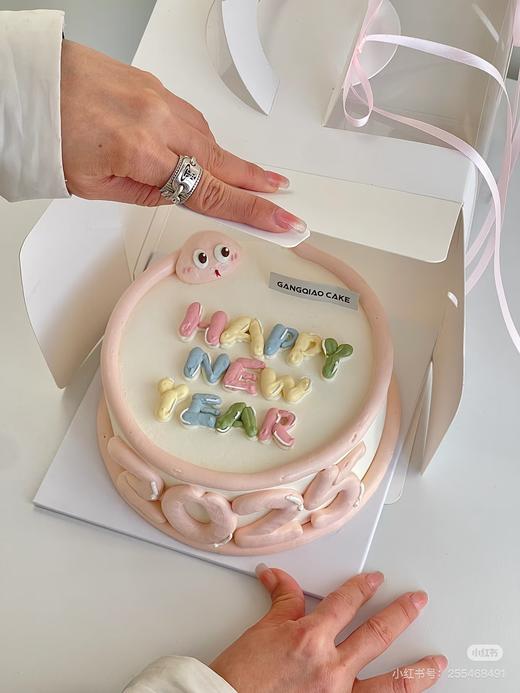 新年元旦卡通蛋糕 -低糖处理无添加 商品图2