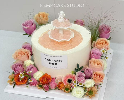 许愿池鲜花蛋糕 商品图6