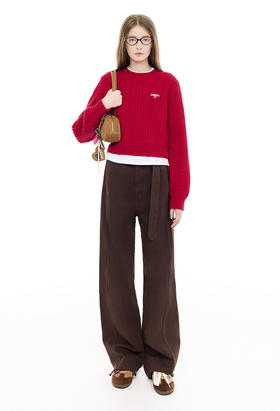 DZZIT2025春季新款多元丹宁穿搭裤子