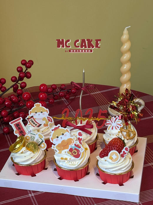 2025新年纸杯蛋糕 商品图2