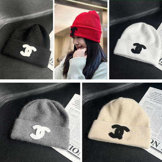 现货 THS 12.30-无 香家 情侣款 羊毛混纺针织冷帽 5色 CN196 商品图0