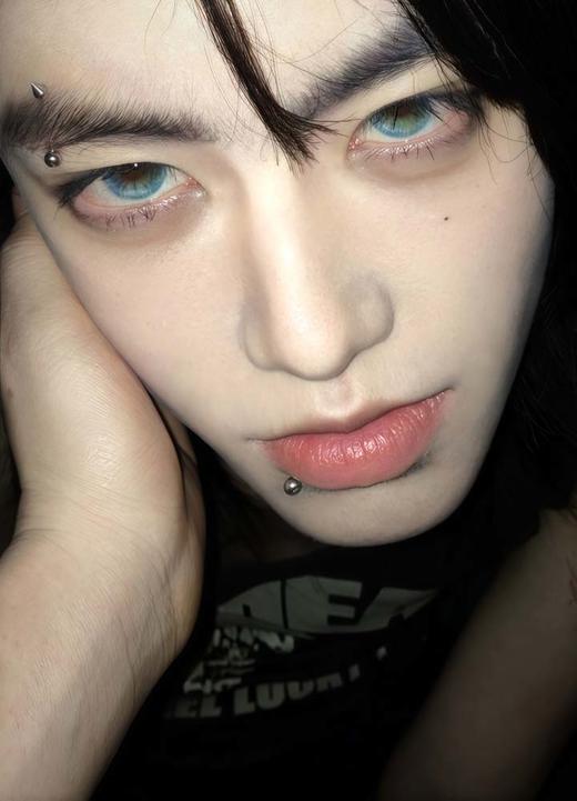 mimipark 美瞳半年抛 碧光蝶语 直径14.5mm着色13.8mm 商品图4