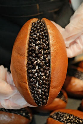 现烤面包—巧克力爆珠