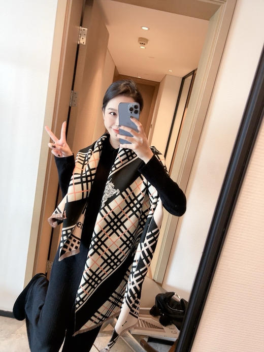 秋冬特惠💰150 巴宝莉围巾 女神及日常都非常好搭配的款 商品图5