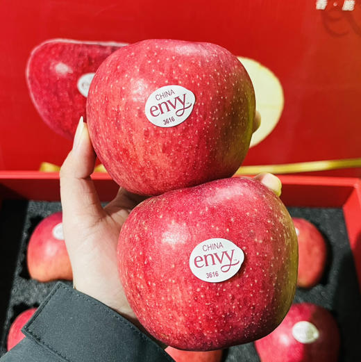 精选爱妃苹果  礼盒9个装   脆甜可口 商品图2