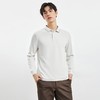 【羊毛蚕丝混纺 磨毛保暖】罗蒙秋冬男装长袖POLO衫男士商务休闲撞色领长袖polo衫男t恤 商品缩略图2