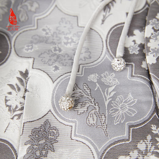SAINTJOY/上久楷宋锦女式外套  新中式 国潮 繁花簇锦 CY1024207022 商品图5