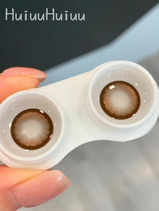 【半年抛/日抛大直径】Jellydoll-黑糖糯米/焦糖布丁-14.5mm【半年抛/日抛 0- 1000度  含525/575】 商品图7