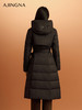 【商场同款】阿菁娜2024冬季新款简约长款收腰羽绒服A29D216013 商品缩略图3