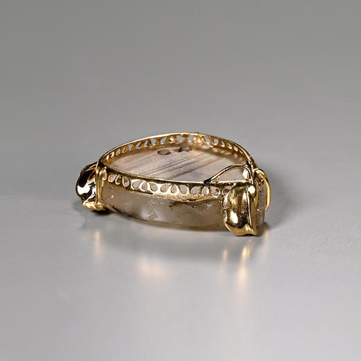 辽代影子玛瑙寿桃项坠 商品图5