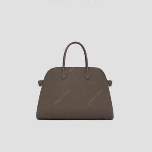 ROMI STUDIO“极简主义”100%头层牛皮荔枝纹手提托特包RW24LP31325 商品图0