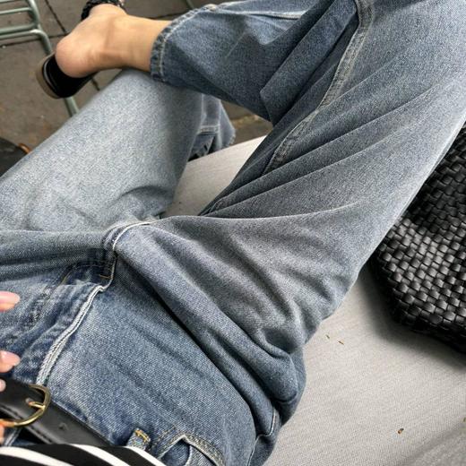 顺丰包邮20204洛诗琳梨形天菜高腰显瘦小脚牛仔裤女0038 商品图2