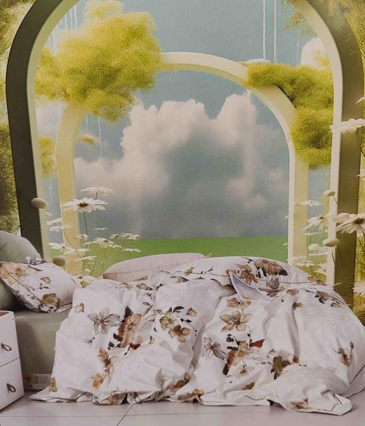 5F 杉杉家纺  棉提花四件套200×230cm 商品图0