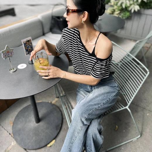 顺丰包邮20204洛诗琳梨形天菜高腰显瘦小脚牛仔裤女0038 商品图3