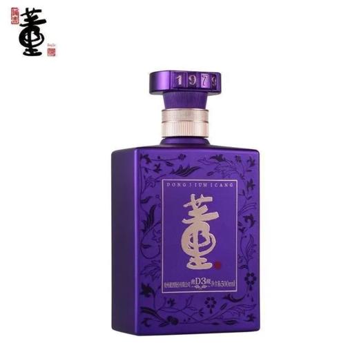董酒国密D3 50度兼香型白酒 整箱500ml*6瓶包邮 商品图3