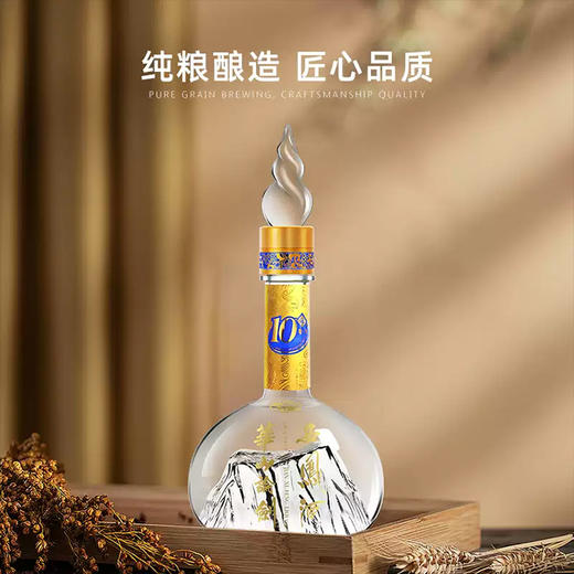 西凤酒礼盒 52度华山论剑10年 高端过节送礼 绵柔凤香型白酒   500ml*2瓶  礼盒装年货顺丰京东 春节不打烊 商品图1
