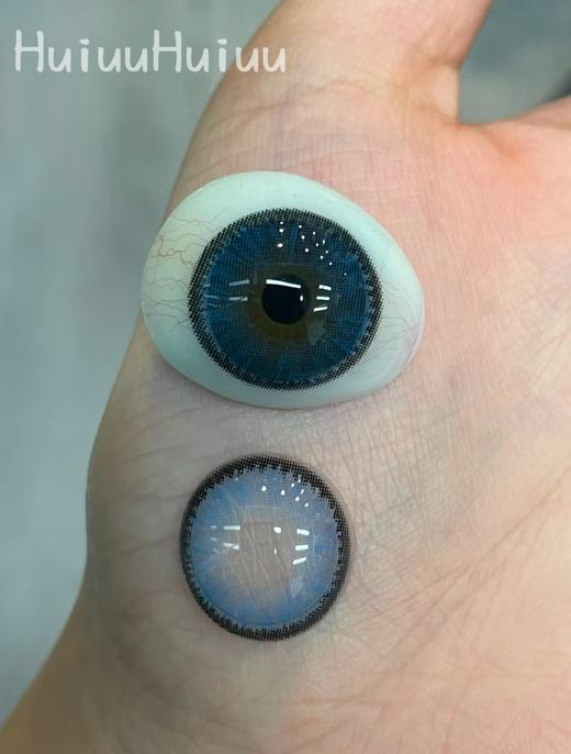 【春节不打烊】『年抛大直径』SUPERBIGCON-夏日荧光蓝-14.5mm【年抛 0-800度 无525/575】 商品图1