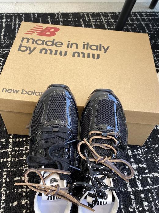 新配色网面情侣款！MIUMIU/NB530联名25ss运动鞋，牛皮搭配网面时髦复古好看到极致（HC） 商品图10