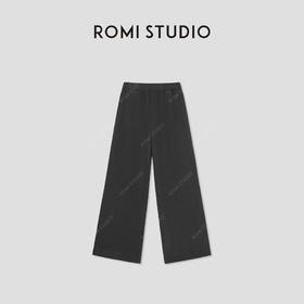 ROMI STUDIO环保优可丝依翡丝混纺加绒弹力宽松休闲裤 RWCSXG1608