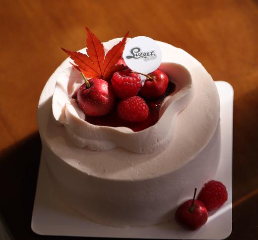 （新品）树莓鲜奶油山楂蛋糕 商品图1