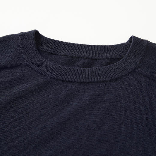 ROMI STUDIO“温暖如初”100%高支绵羊毛扬子纱套头毛衫 RWBWSY1600 商品图2